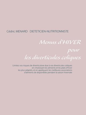 cover image of Menus d'hiver pour les diverticules coliques